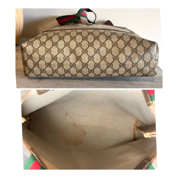 SOLD❌Authentic GUCCI Monogram Large tote bag - Picture 8 of 16